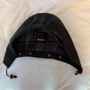 Barbour Black Hooded Jacket